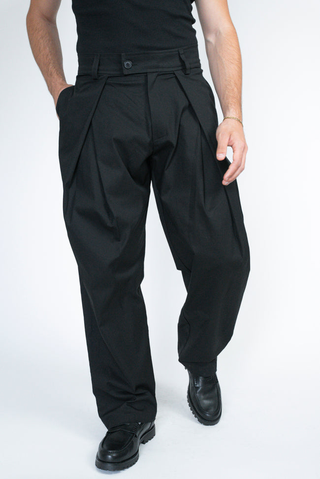 Pleated Tailored Trousers