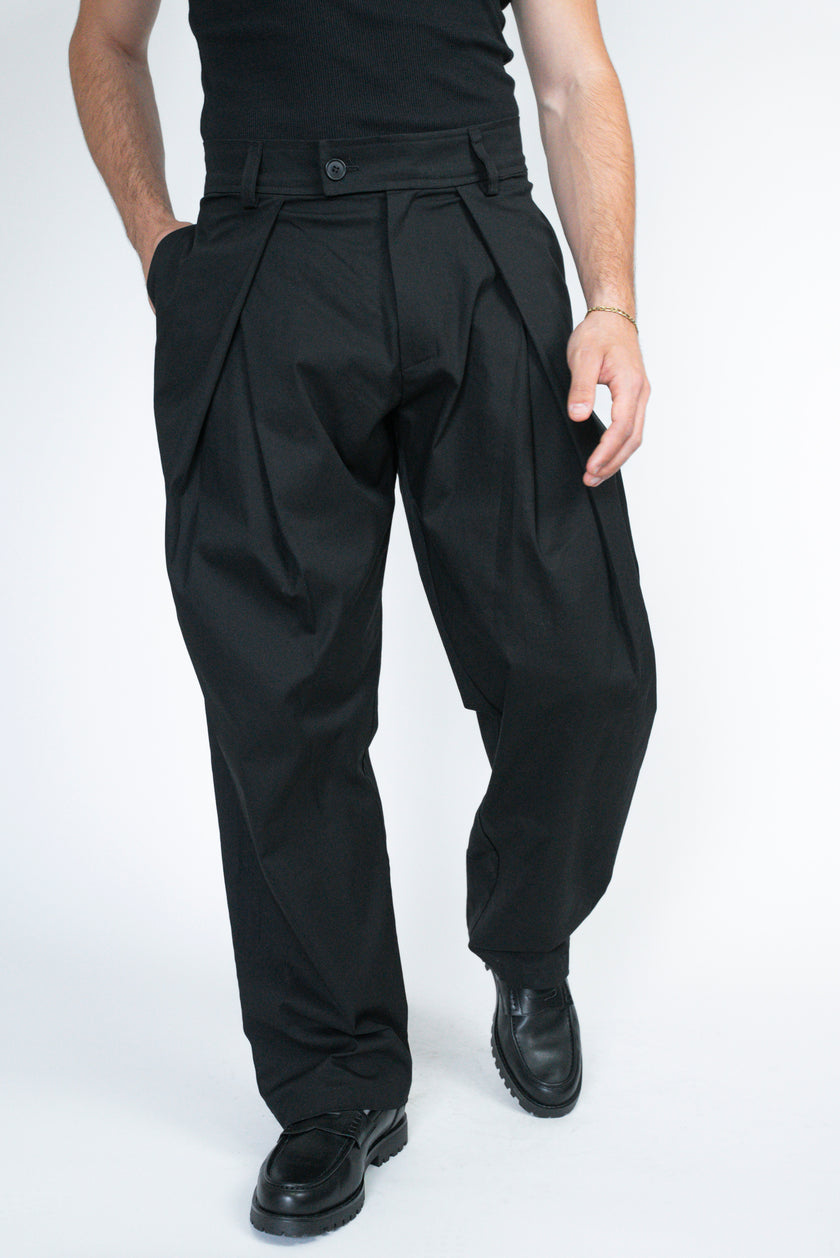 Pleated Tailored Trousers