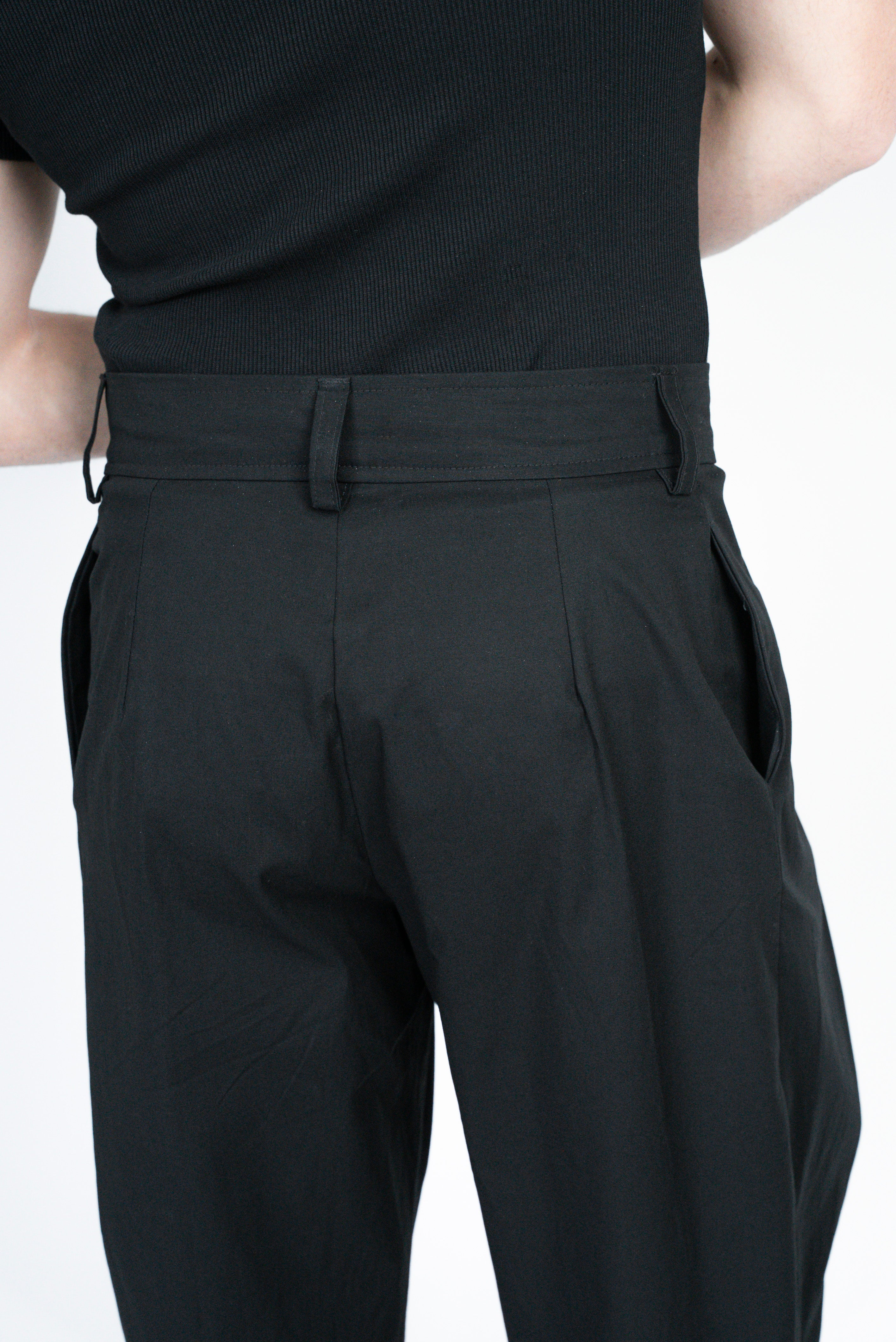 Pleated Tailored Trousers