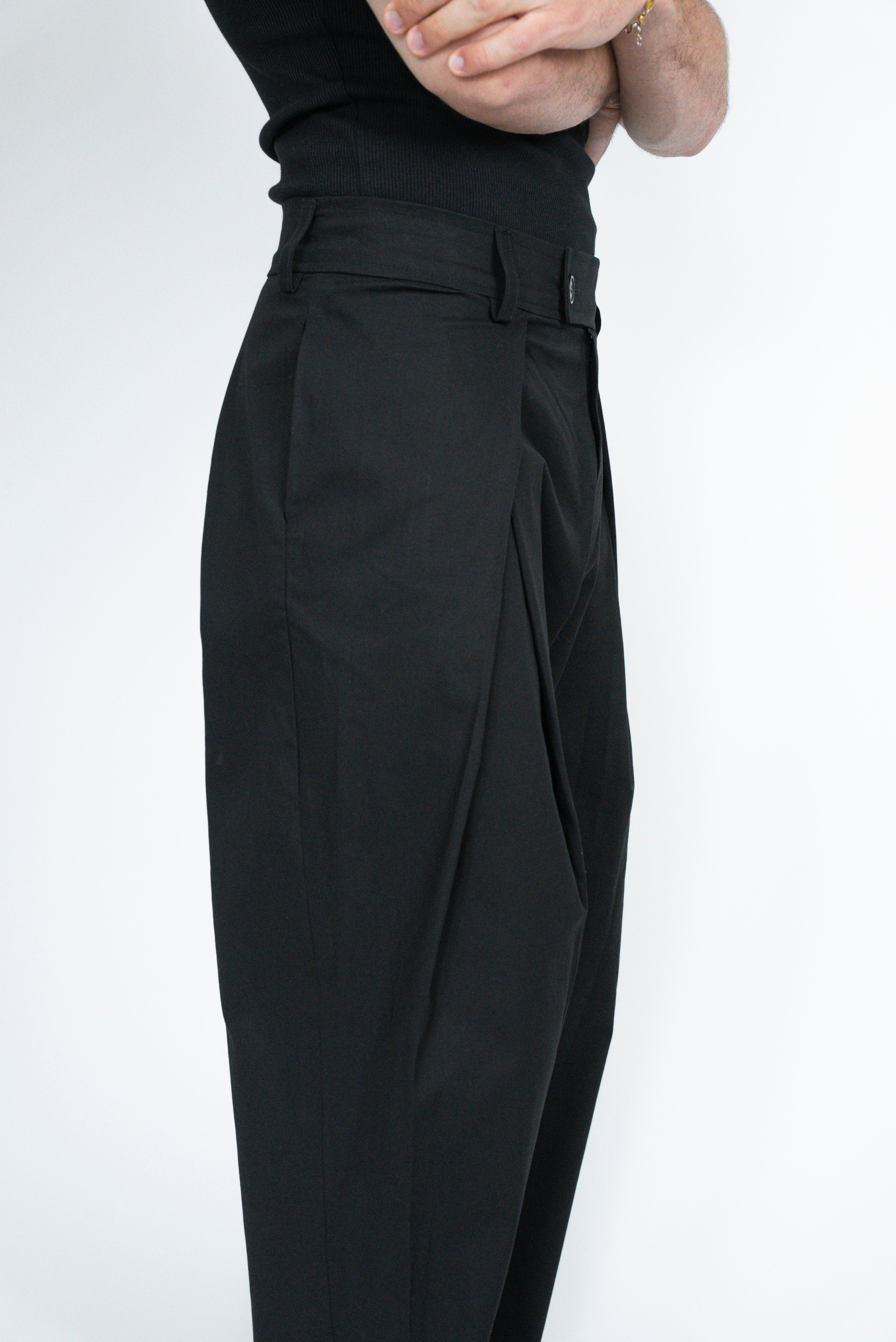 Pleated Tailored Trousers