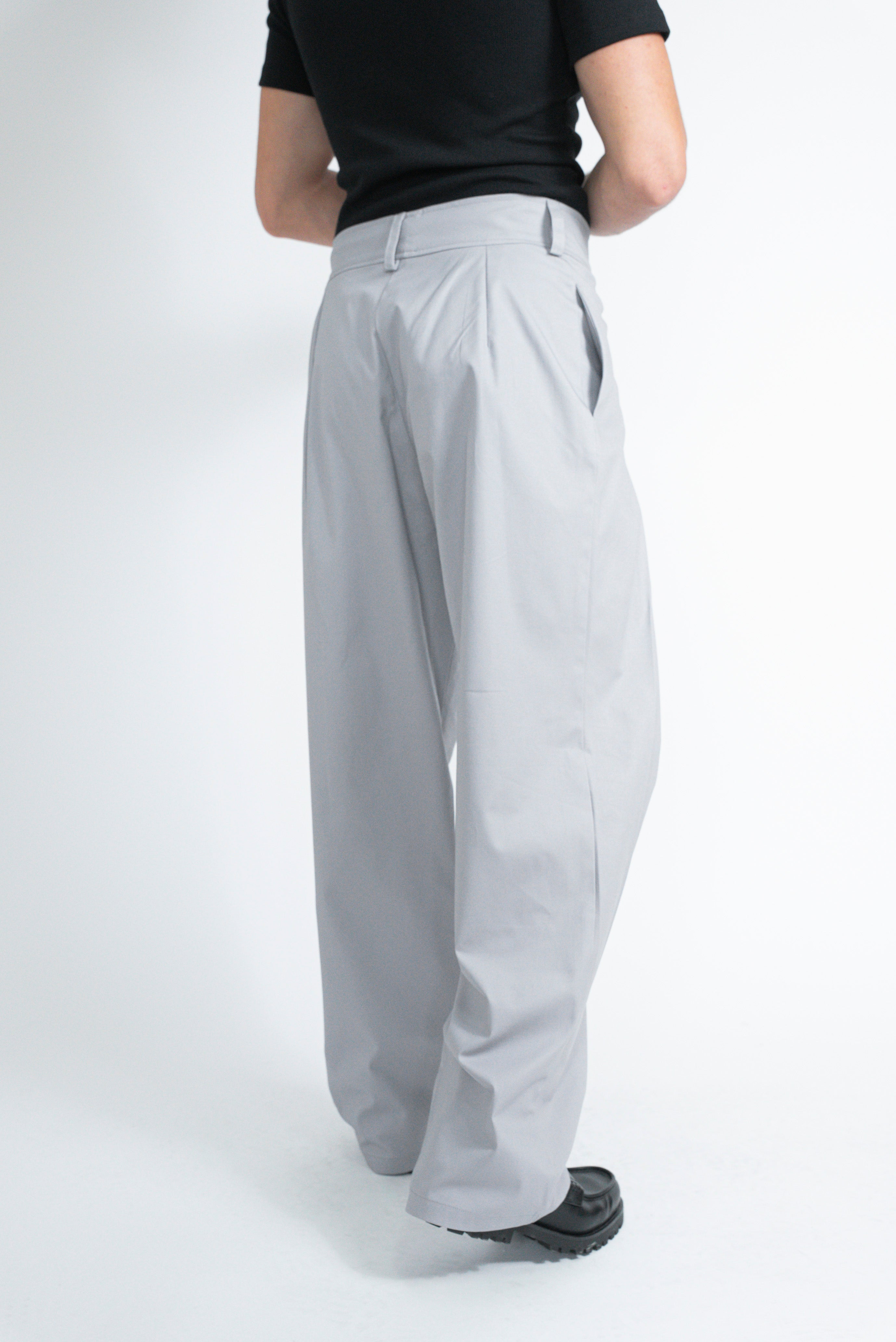 Pleated Tailored Trousers