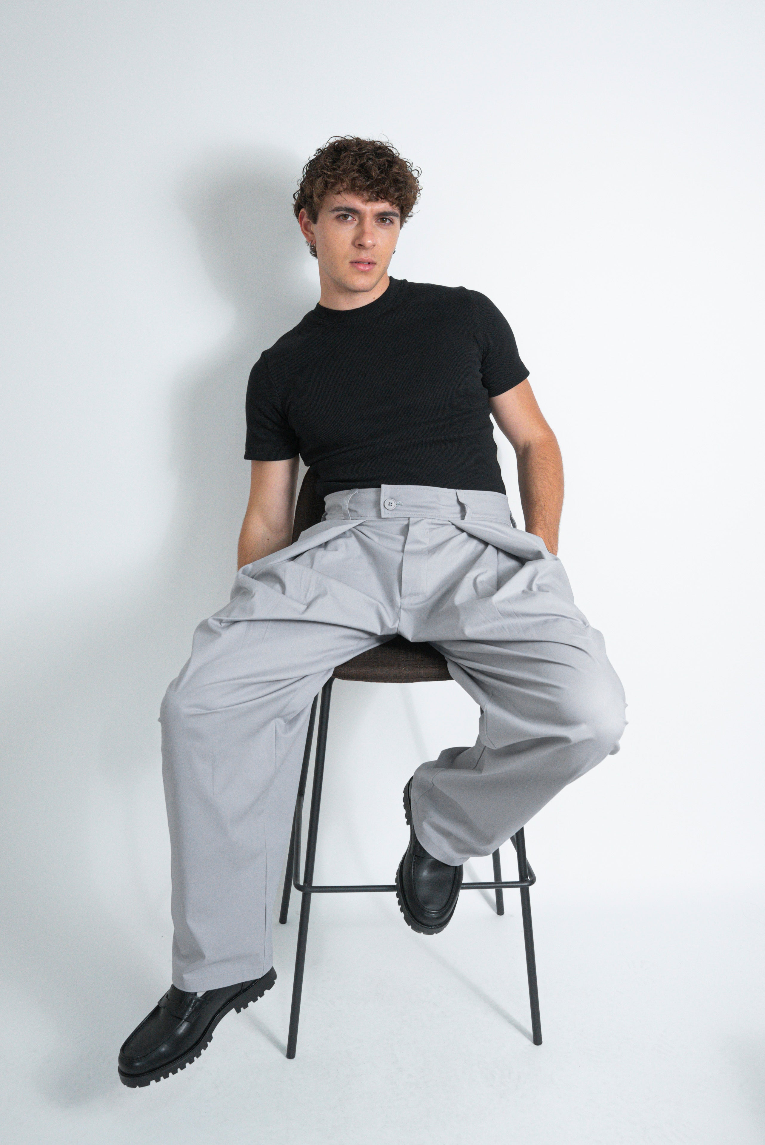 Pleated Tailored Trousers